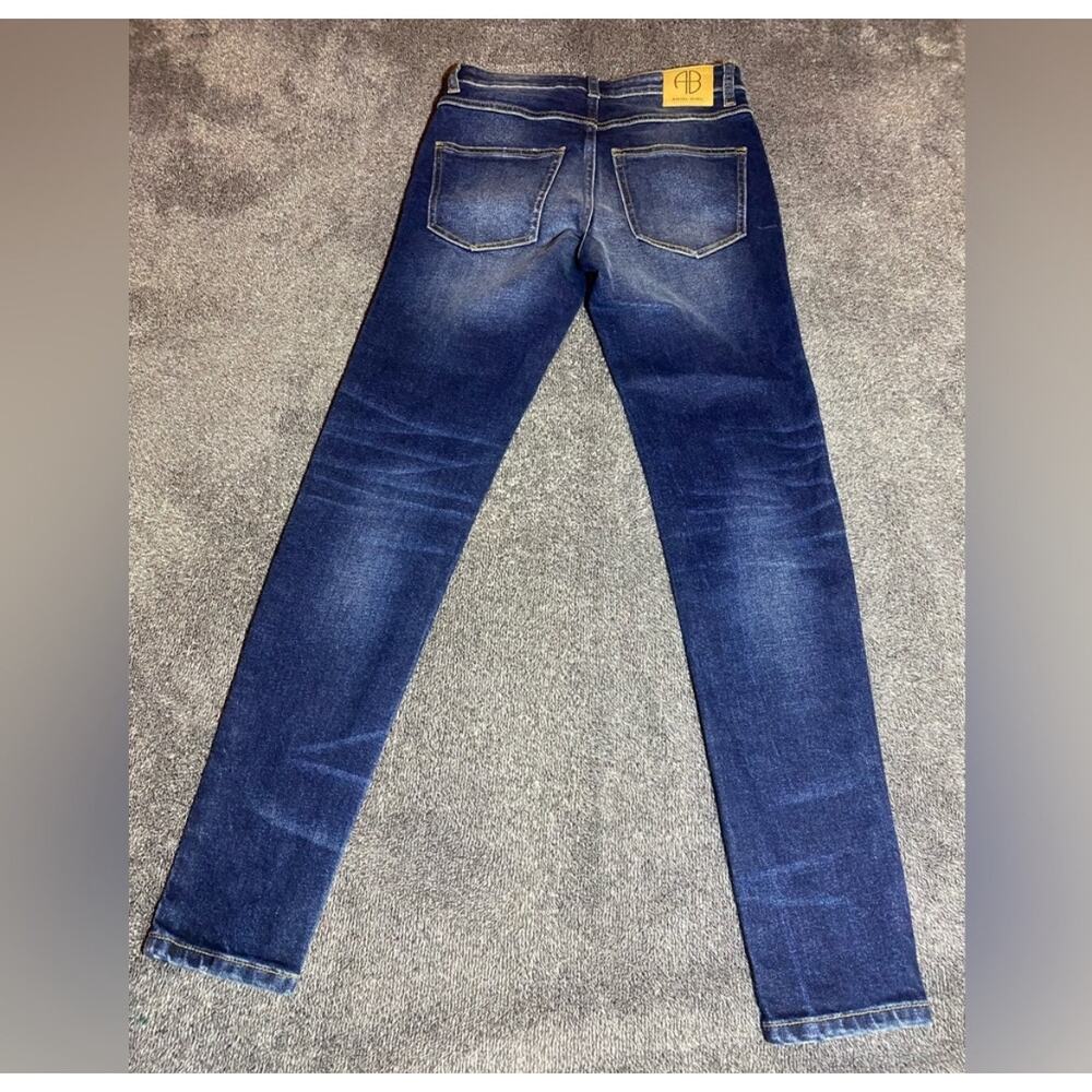NWOT Anine Bing Dark Wash Skinny Jeans ( 26 ) - Picture 6 of 6